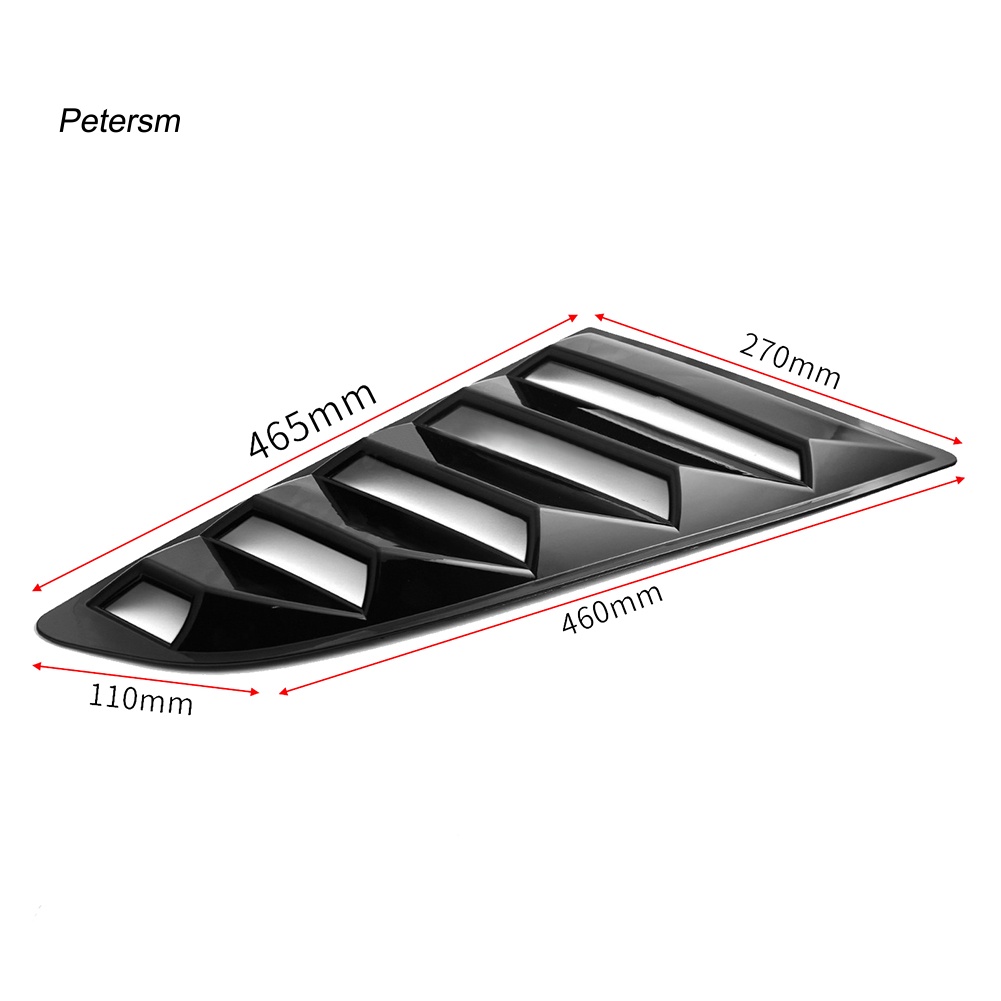 Bộ 2 Khung Thông Gió Cho Xe Ford Mustang 2015-2017