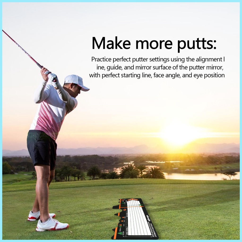 Gương Đánh Golf Kèm Giá Đỡ Chuyên Dụng