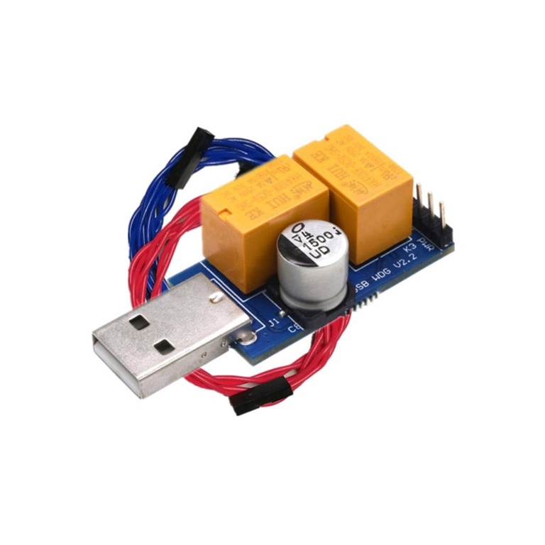 Server Dual Relay Usb Watchdog Computer Crash Blue Screen Card Automatic Restart Game Monitoringing [Q/2]