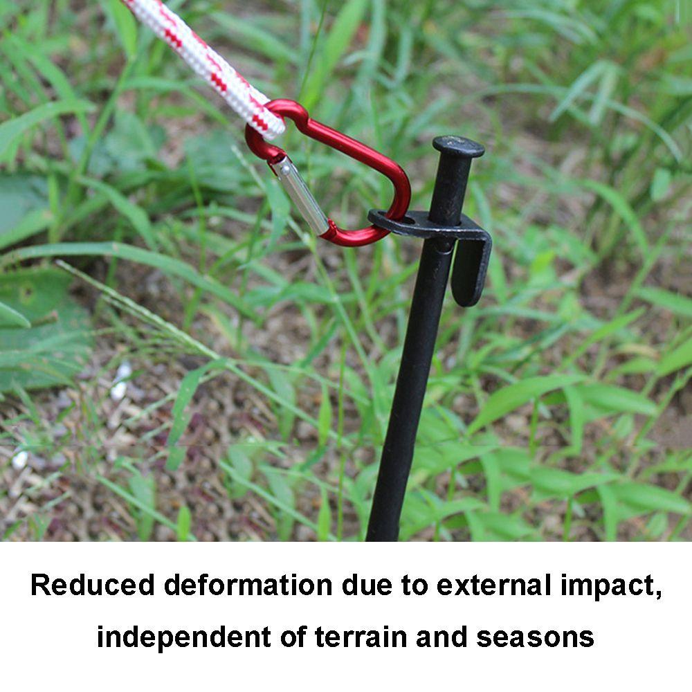 SHOUHOU Đinh Thép Bản Rộng Chuyên Dụng Cho Cắm Trại Câu Cá Leo Núi