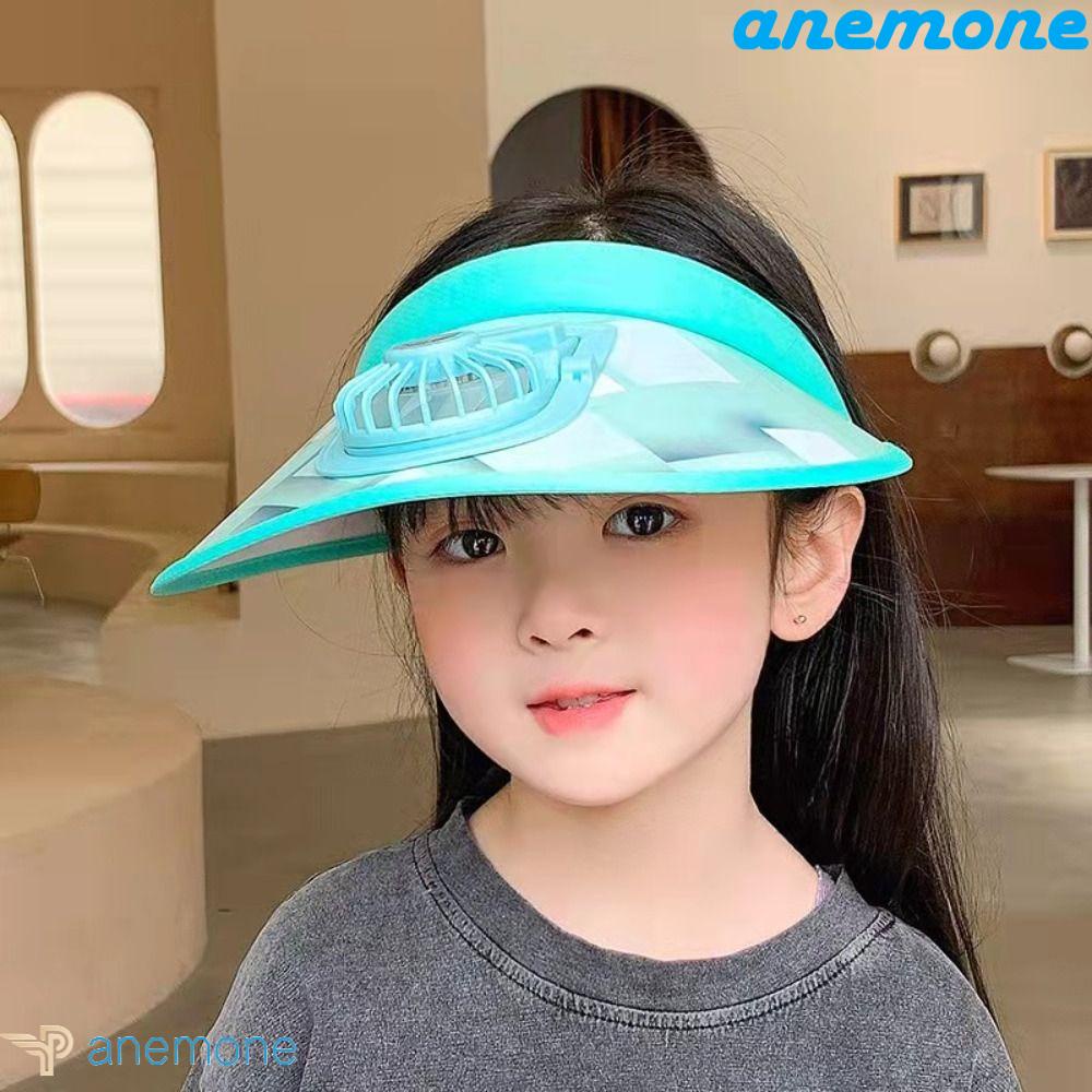 Mũ Rộng Vành Chống Nắng / Tia UV Họa Tiết Hoạt Hình Dễ Thương Cho Bé