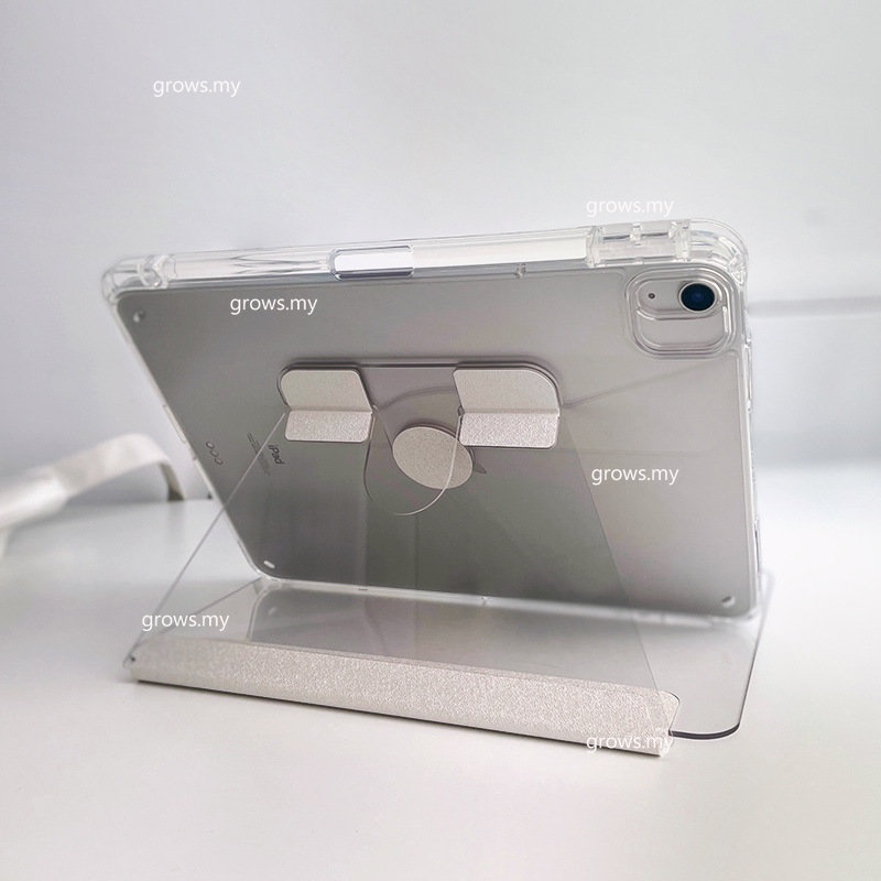 Bao Da Máy Tính Bảng Trong Suốt Có Giá Đỡ Xoay 360 Độ Cho Ipad Air 5th 4 10.9 Ipad Pro 11 M2 2022 Gen9 10.2