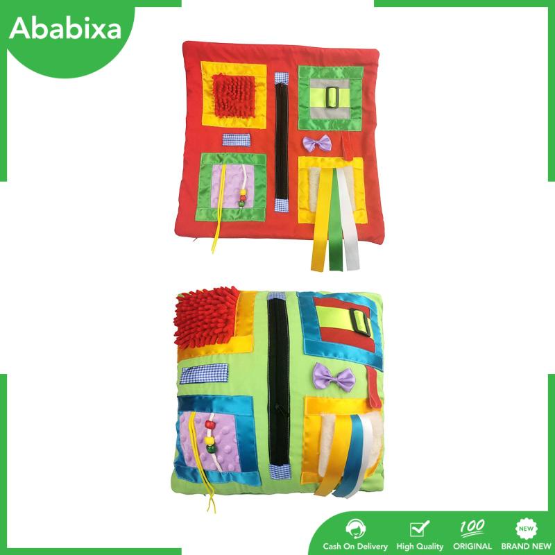 [Ababixa] Chăn Gối Ném Thú Vị Hỗ Trợ Giáo Dục Cho Người Lớn Tuổi 45cmx50cmx4cm