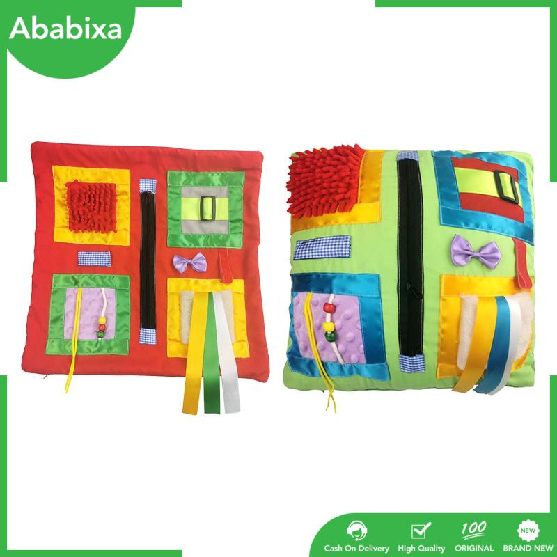 [Ababixa] Chăn Gối Ném Thú Vị Hỗ Trợ Giáo Dục Cho Người Lớn Tuổi 45cmx50cmx4cm