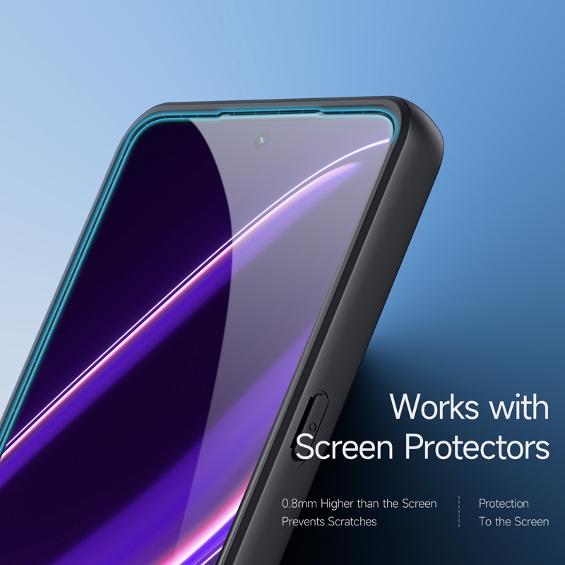 Ốp Điện Thoại TPU + PC Bề Mặt Nhám Chống Bám Vân Tay Cho Realme GT Neo5 SE