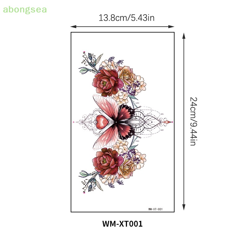 Hình Xăm Dán Tạm Thời Chống Nước Tốt Đẹp Mắt