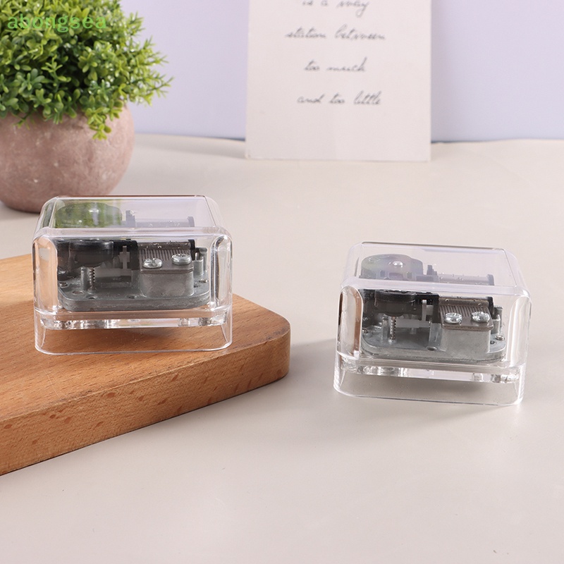 Abongsea Hộp Nhạc Bằng Acrylic Thủ Công Sáng Tạo