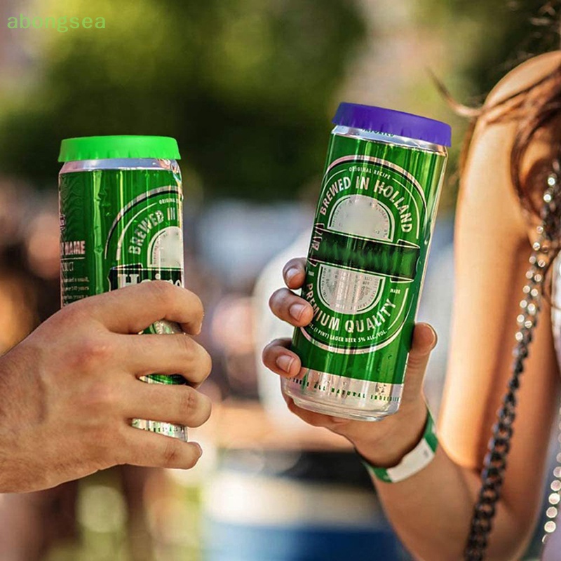 Nắp Silicone Đậy Lon Nước Nhiều Màu Sắc Tiện Dụng