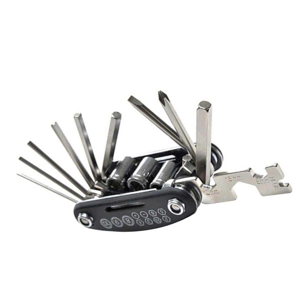 Bộ Dụng Cụ Sửa Xe Đạp Bỏ Túi 15 Trong 1