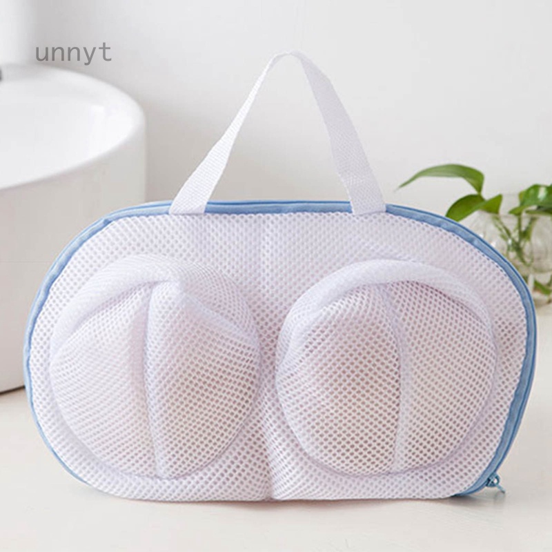 Túi Lưới Giặt Đồ Lót / Đồ Lót Bằng Polyester Có Khóa Kéo Có Thể Tái Sử Dụng