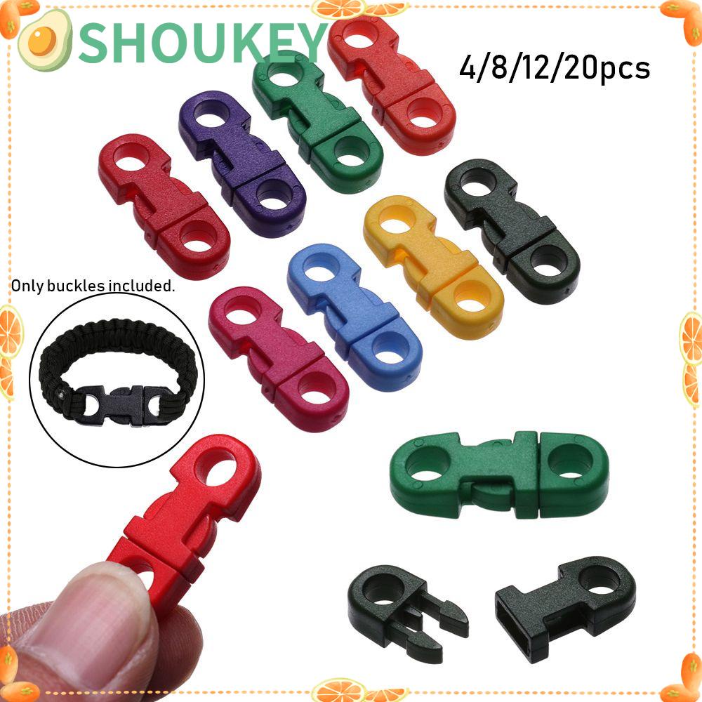 Set 4 / 8 / 12 / 20 Khóa Cài Hông 5mm Chất Lượng Cao Cho Túi Xách Cắm Trại SHOUKEY
