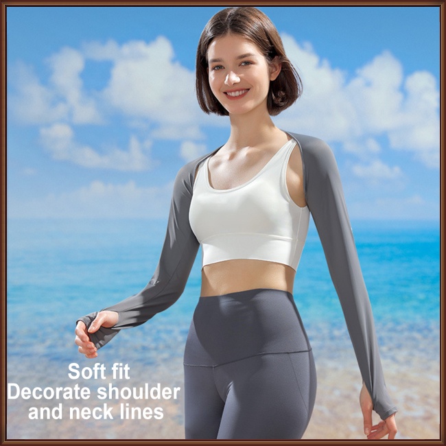 Áo Khoác Cardigan Màu Trơn Bằng Lụa Lạnh Thoáng Khí Khô Nhanh Cho Nữ Fsy06