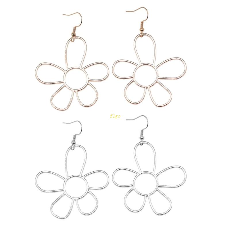 Đôi Bông Tai Hình Hoa Rỗng Dành Cho Nữ