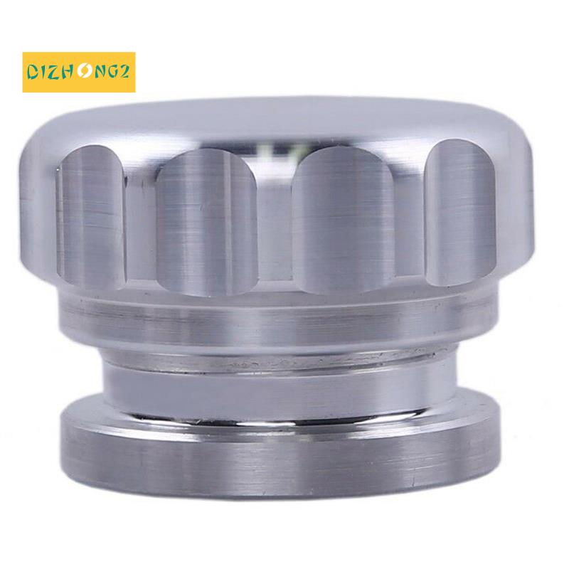 Hợp kim nhôm 2 Inch 51mm được hàn trên cổ nạp và các bộ phận ô tô Nắp bình xăng sửa đổi màu bạc