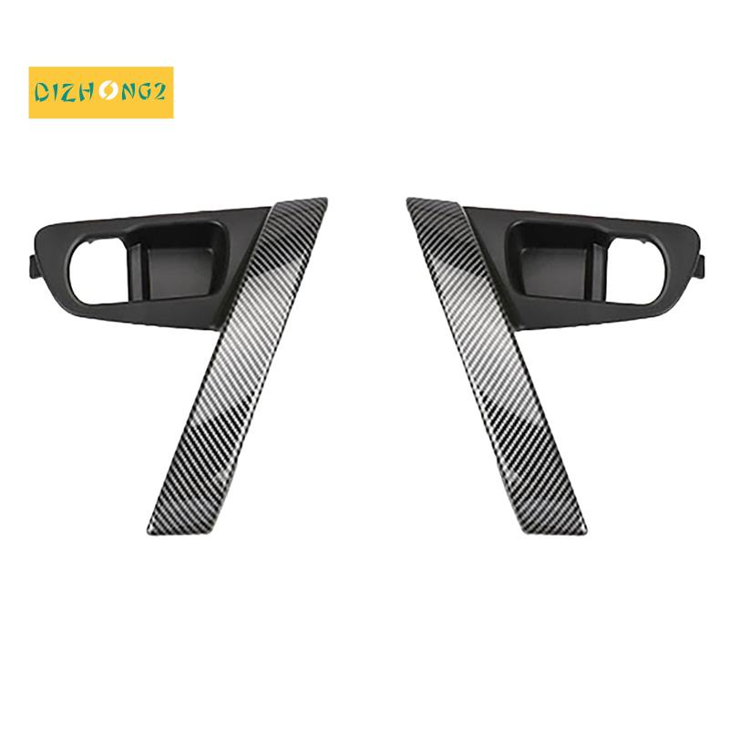 Ô tô Tay nắm cửa bên trong bằng sợi Carbon Cơ sở Tay nắm cửa bên trong Trang trí cho Nissan Qashqai J10 2007-2015
