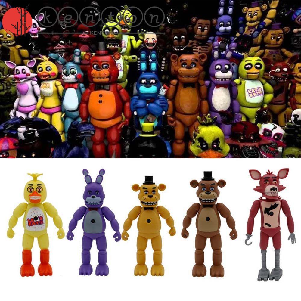 Set 5 Mô Hình Nhân Vật Phim Five Nights at Freddy 'S