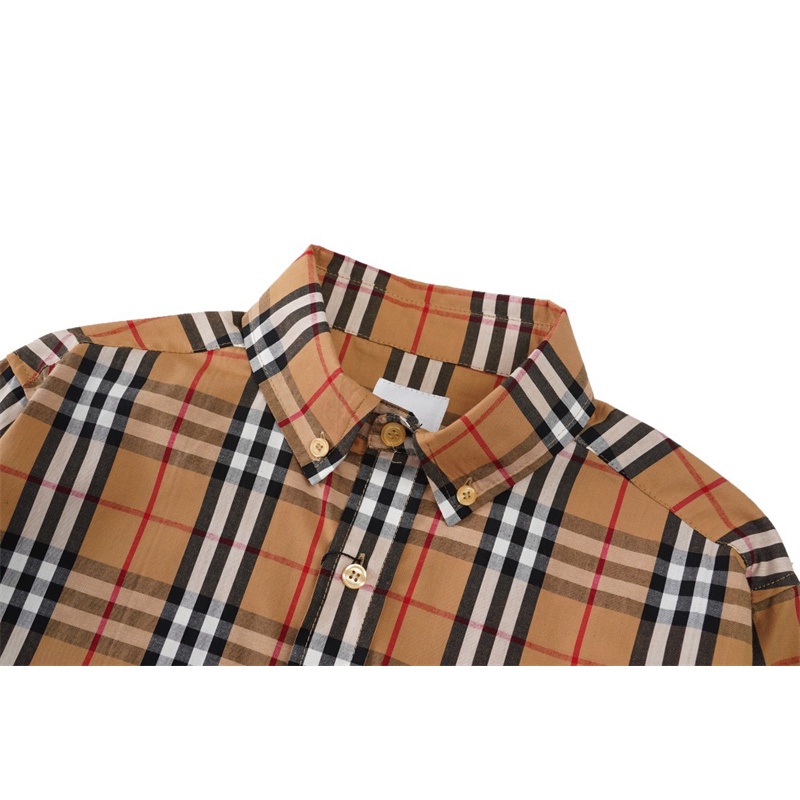 B &amp; U &amp; R &amp; FW Áo Sơ Mi Tay Dài Kẻ Sọc Giản Dị Mới Dành Cho Cặp Đôi