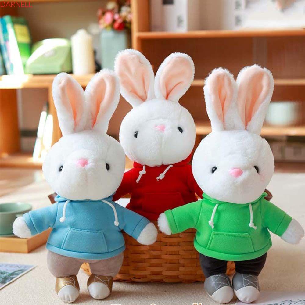 Thỏ Nhồi Bông Mềm Mại Dễ Thương Dùng Làm Quà Tặng Cho Bé