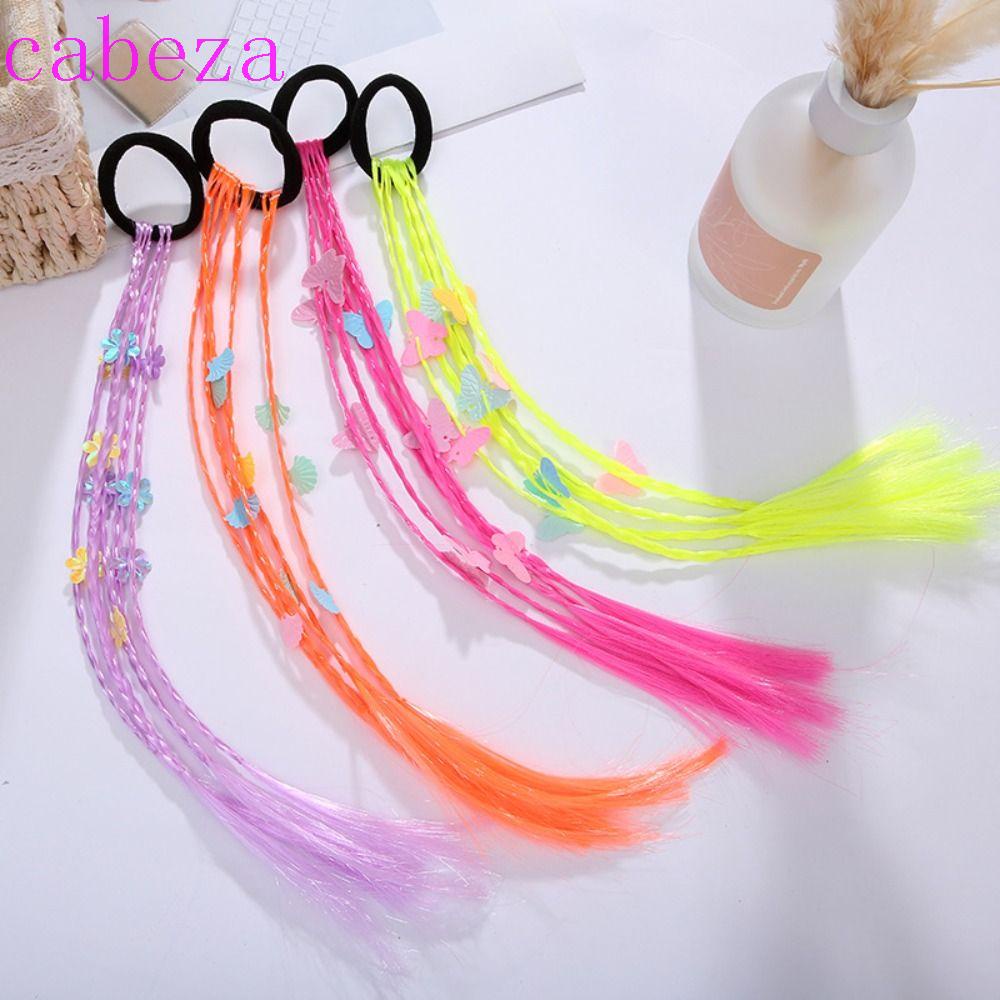 Bím Tóc Giả Mềm Tự Nhiên Lấp Lánh Dành Cho Bé Gái