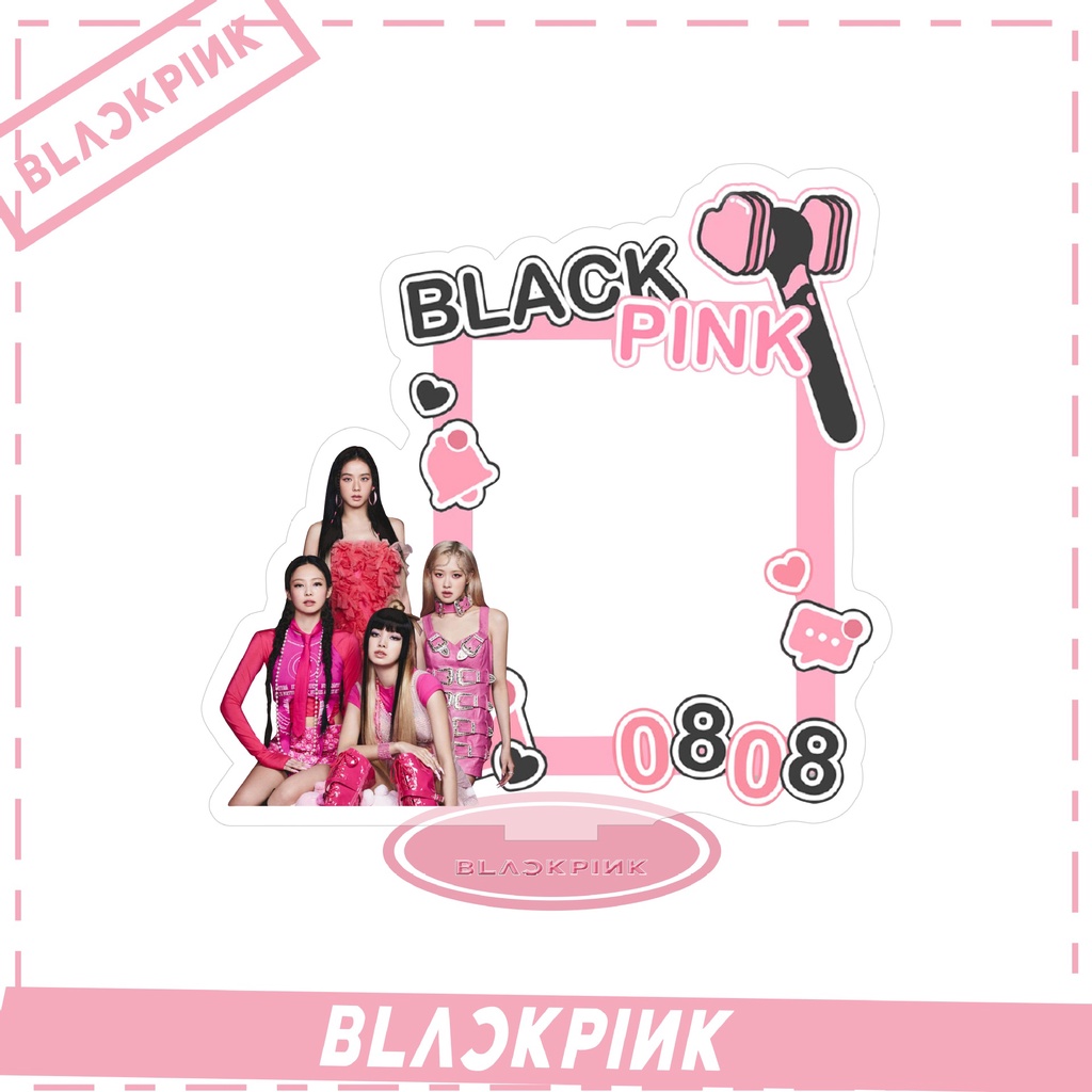 Khung Ảnh Thẻ Hình Nhóm Nhạc Kpop Lisa Rose Jennie Jisoo