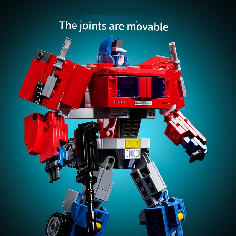 Đồ Chơi Lắp Ráp Robot Biến Hình Optimus Prime Cho Bé
