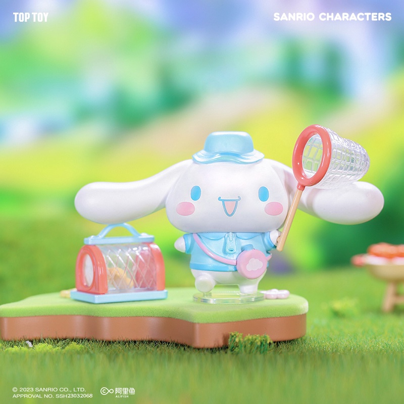 ★Đồ Chơi Hgtoys Hgtoys★ Búp Bê Hình Toptoy Sanrio Cắm Trại Và Bạn Thân Trang Trí