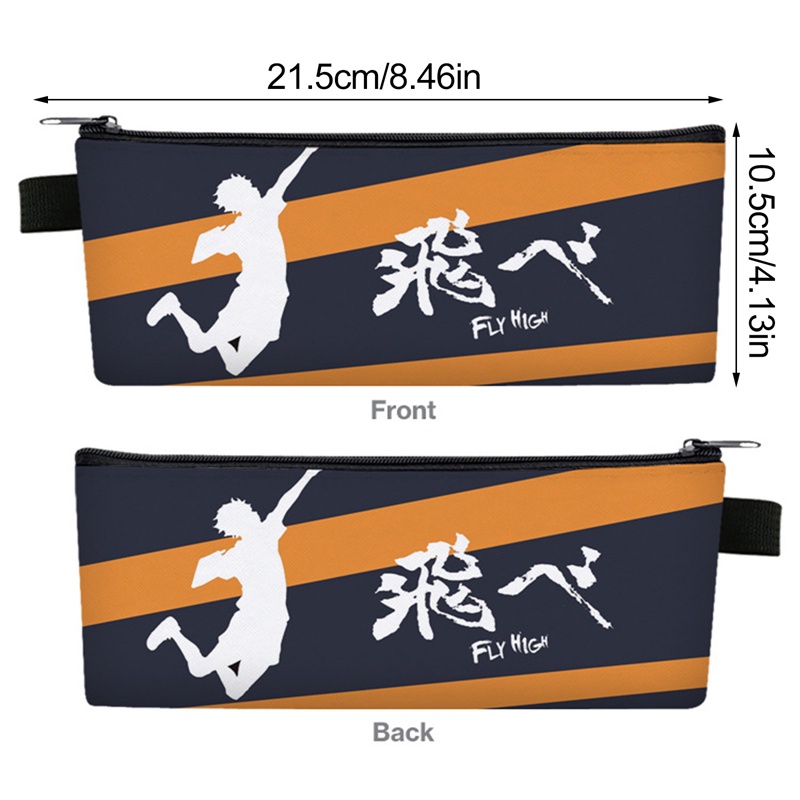 Hộp Bút In Hình Anime Haikyuu Độc Đáo Xinh Xắn