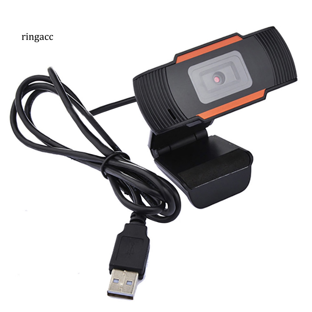 Webcam RGA 720 / 1080P Tích Hợp Mic Thu Âm Cổng USB Cho Laptop Máy Tính Để Bàn