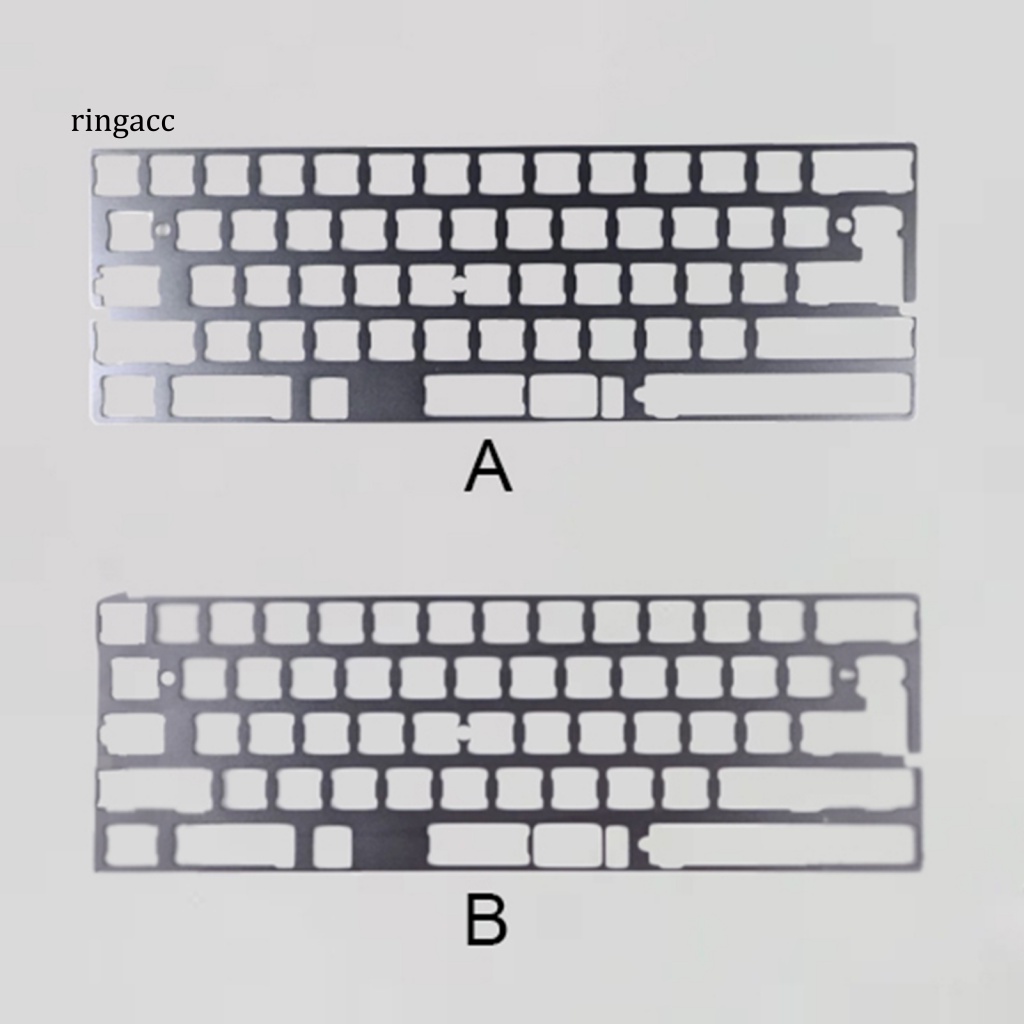 Tấm Viền Bàn Phím RGA Bằng Thép Không Gỉ Chống Rung Thay Thế Tiện Dụng DIY Cho GK64 DZ60 GH60