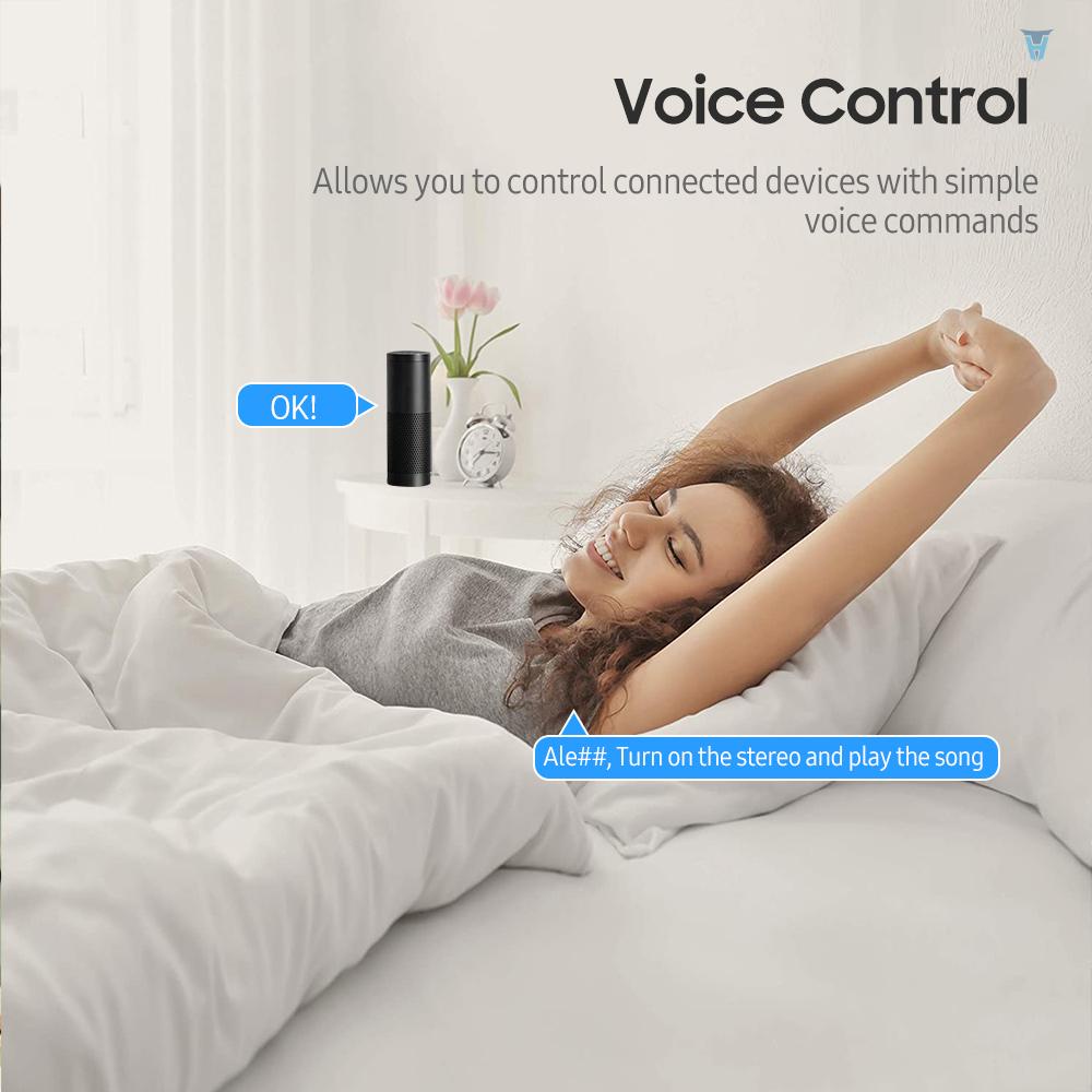 Ổ Cắm Thông Minh Điều Khiển Bằng Giọng Nói Wifi AC 100-24 16A