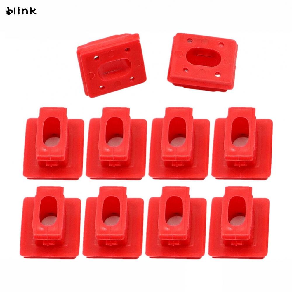 Set 10 Đinh Tán Nhựa Cho Bảng Điều Khiển Xe Ô Tô BMW E46 E65 E66 E83 323i 328i 323Ci