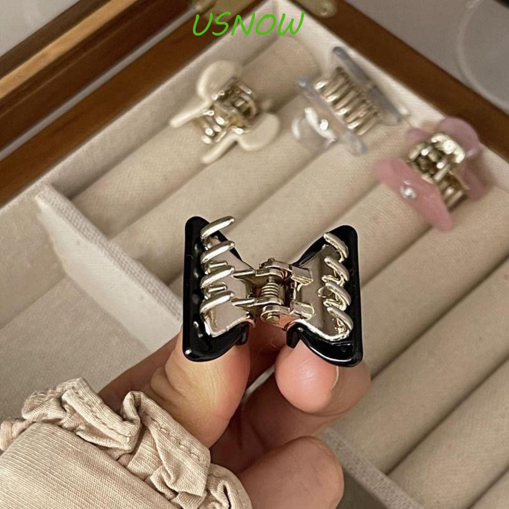 Kẹp Tóc Càng Cua Mini Sáng Tạo Phong Cách Retro Pháp|Kẹp Tóc Họa Tiết Hình Học Thời Trang