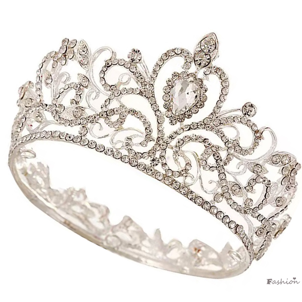 Vương Miện Cài Tóc Đính Đá Lấp Lánh