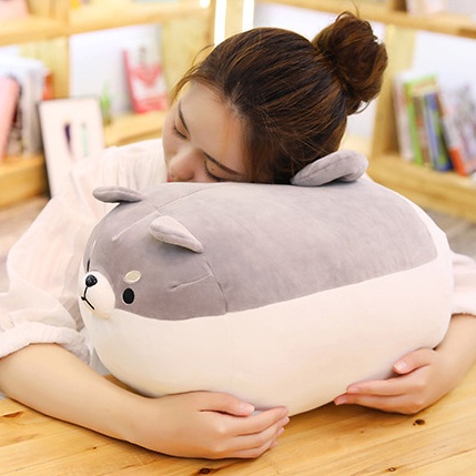 Deerlu10.vnfat Shiba Inu Nhồi Bông Mềm Mại Đáng Yêu