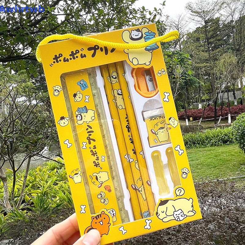 Đồ Chuốt Bút Chì Họa Tiết Động Vật Hoạt Hình Dành Cho Học Sinh Mới