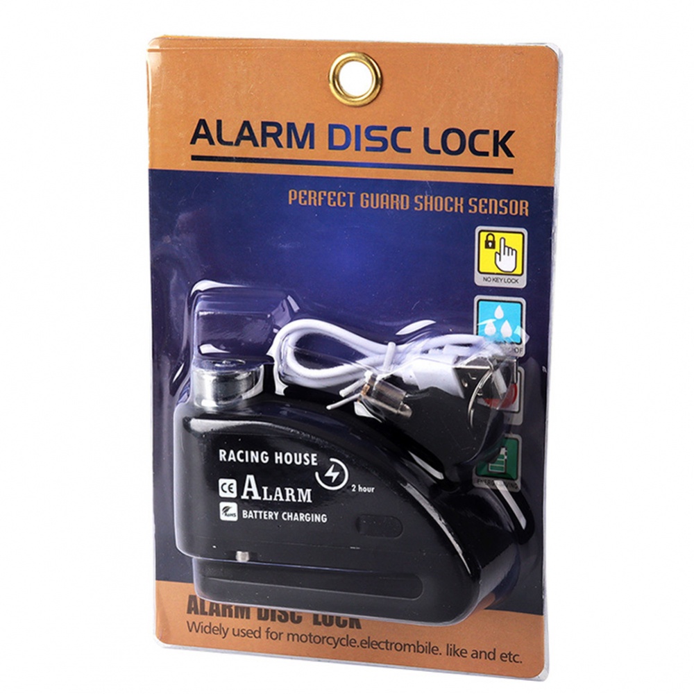 Khóa Phanh Đĩa Bánh Xe Đạp Bằng Hợp Kim Nhôm Kèm Cảnh Báo Rung