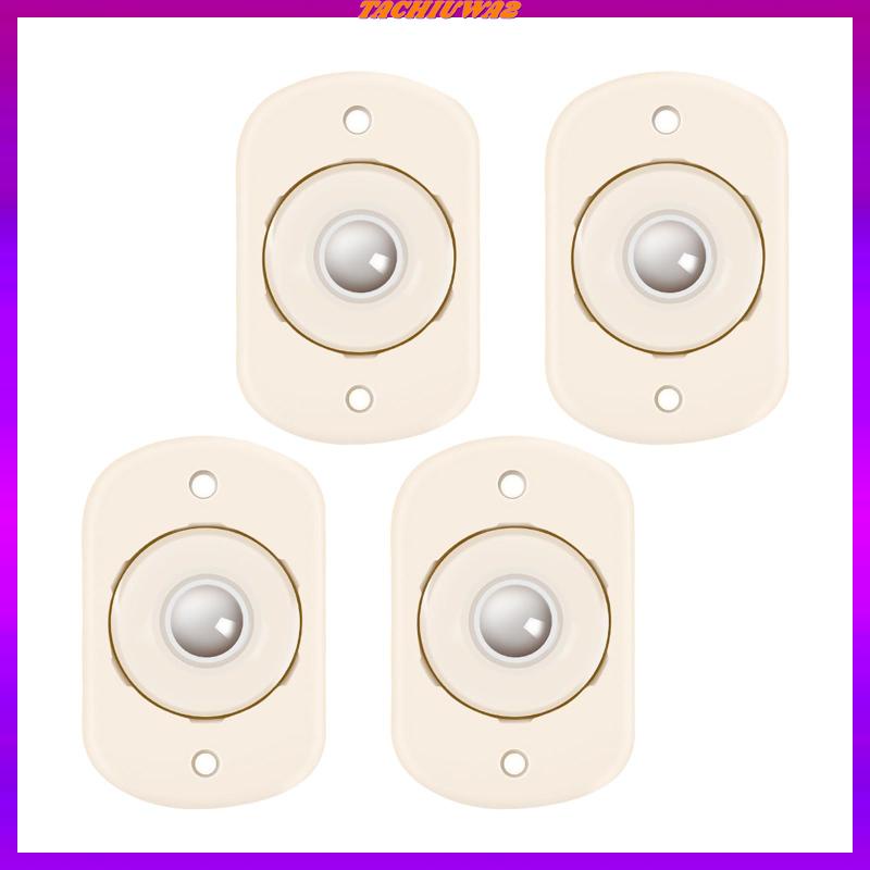 Set 4 Bánh Xe Ròng Rọc Xoay Mini Tachiuwa2 Dành Cho Hộp Đựng Rác