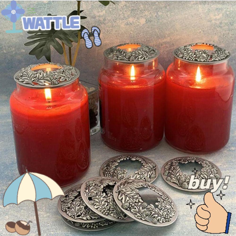 Đế Nến Thơm Thông Minh Để Bàn Bằng Sắt