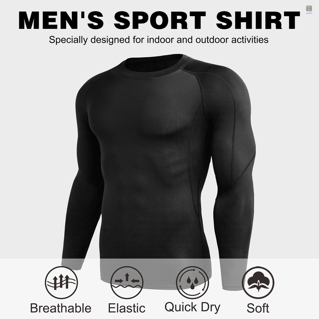 Bộ Trang Phục Thể Thao 3 Món Áo Thun Tay Dài Cổ Tròn + Áo Thun Dạng Lưới