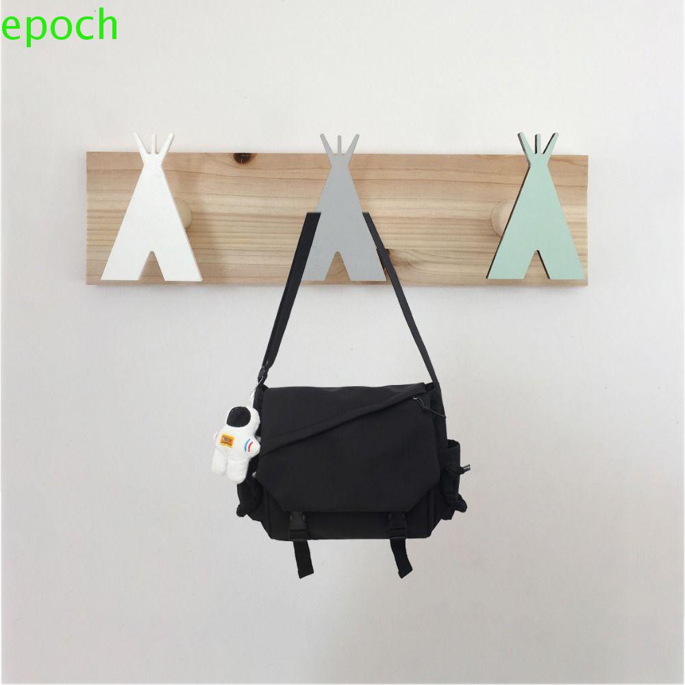 Epoch Móc Treo Đồ Gắn Tường Bằng Gỗ Hình Lều Sáng Tạo
