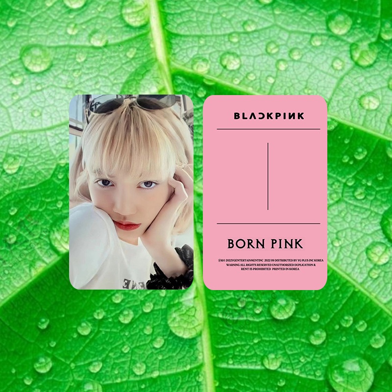 Album Sưu Tầm Thẻ Hình Lisa Jisso Rose Jennie Nhóm BlackPink