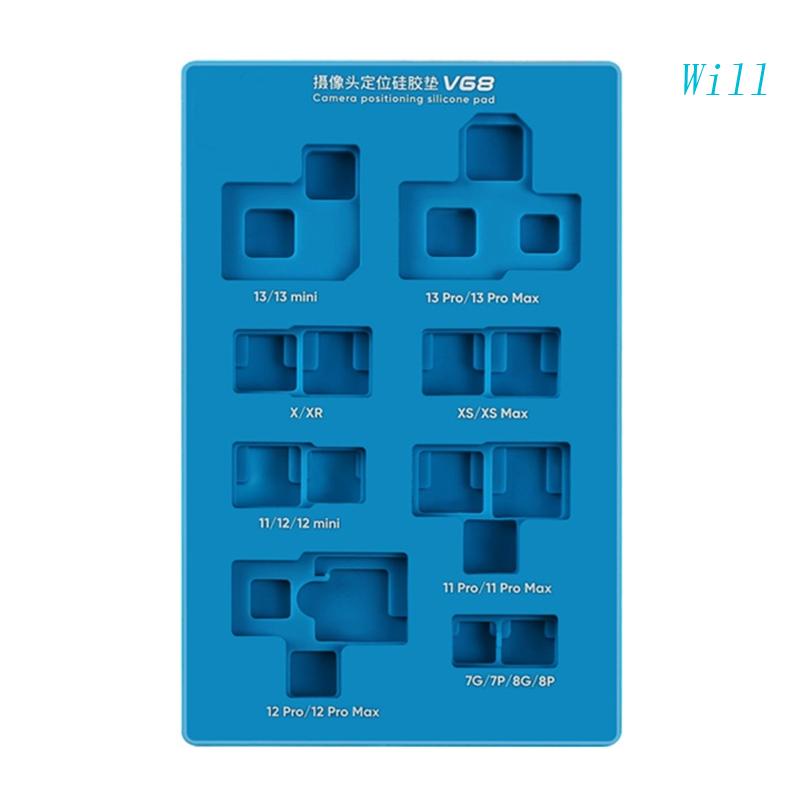 Miếng Silicon Cố Định Camera Điện Thoại Di Động 7 8 12 13promax