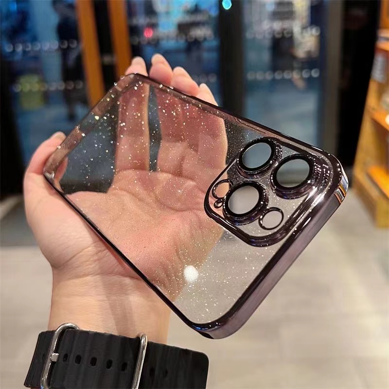 Ốp Điện Thoại iPhone 14 13 12 Pro max 14 plus Magnetic case ốp lưng điện thoại iphone 14 13 12 promax PC Cứng Trong Suốt Lấp Lánh Sang Trọng Chống Sốc Chống Bụi Cho ốp lưng iP 12 13 14 Pro max 14 plus