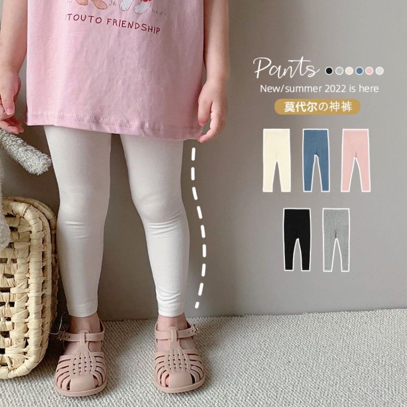 Quần Legging Chống Muỗi Thoáng Khí Màu Sắc Xinh Xắn Cho Bé