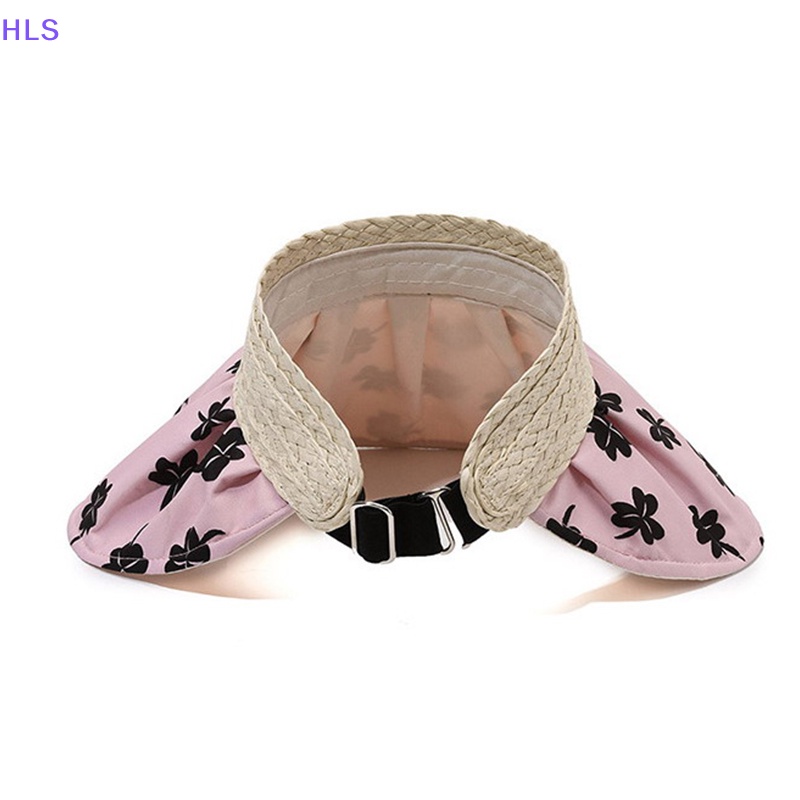 [HLS] Mũ Đi Biển Hở Chóp Có Thể Điều Chỉnh Vành Rộng Hình Cỏ Bốn Lá Hợp Thời Trang Mùa Hè Cho Nữ