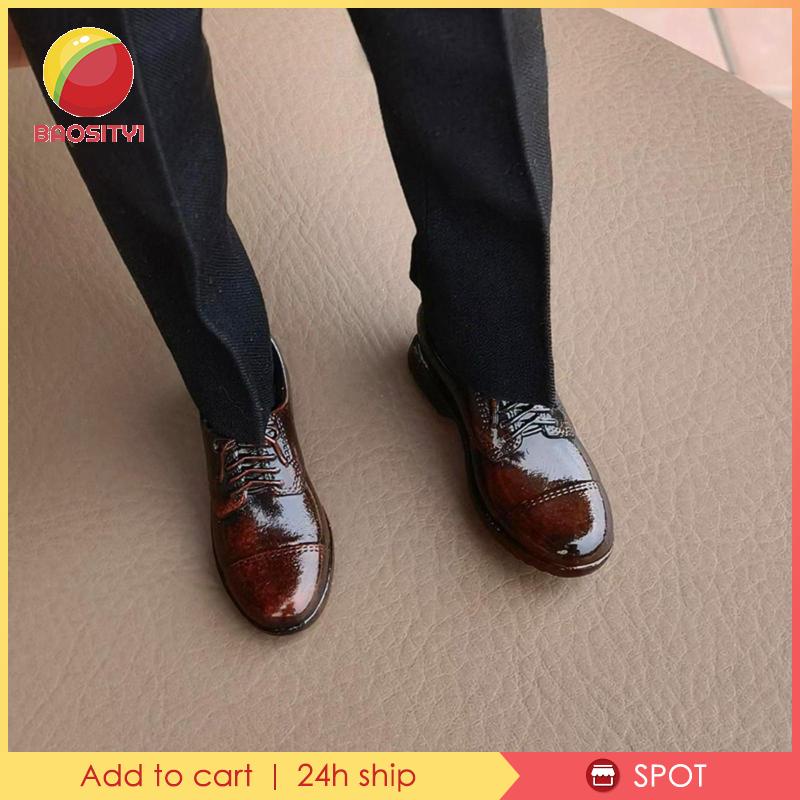 [Baosity 1] Mô Hình Giày Da Nam Tỉ Lệ 1 / 6