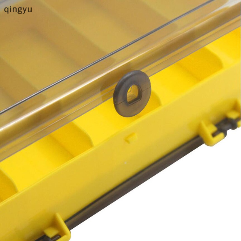 Hộp Đựng Mồi Câu Cá Hai Mặt Chống Thấm Nước Nhỏ Gọn qingyu