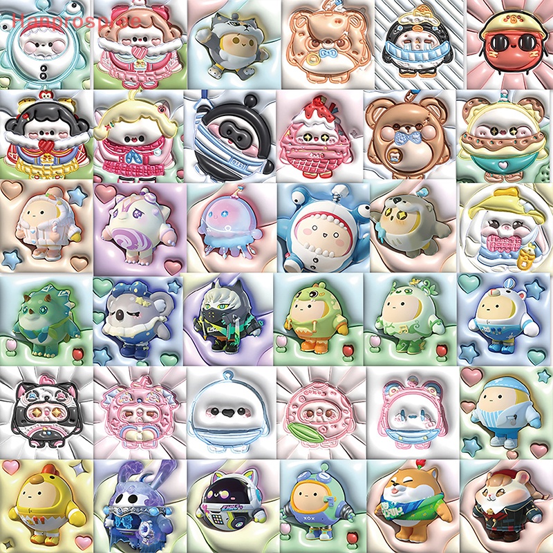 Bộ 62 Miếng Dán 3D Hình Trứng Dễ Thương Trang Trí Laptop / Ván Trượt / PC