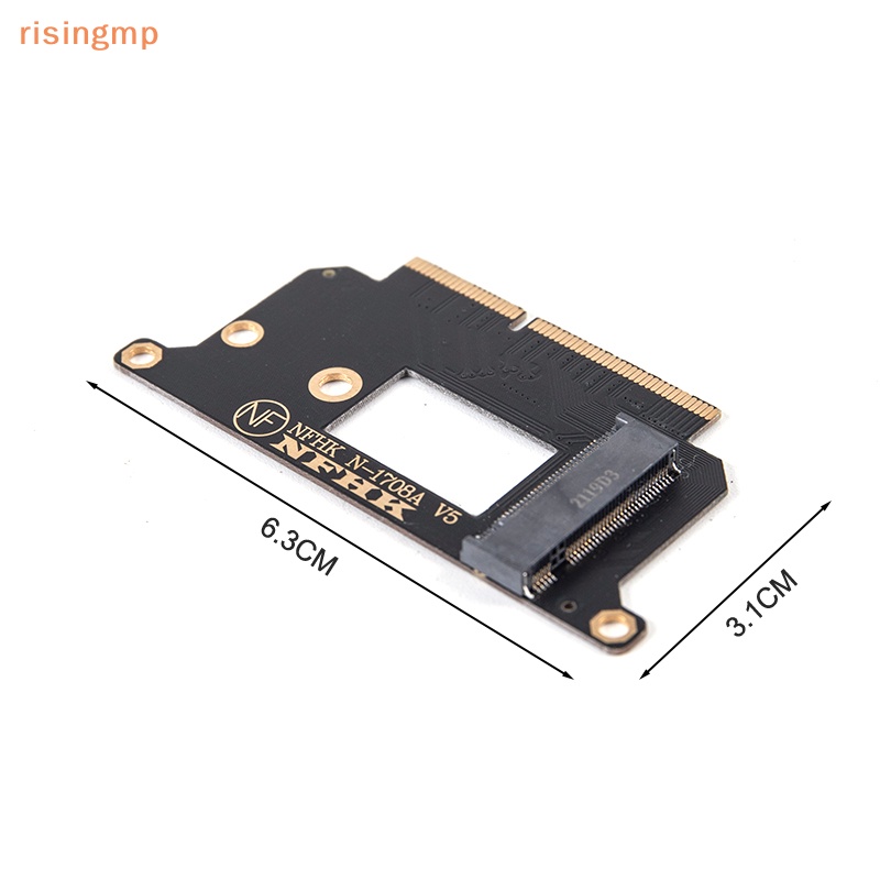 Adapter Chuyển Đổi A1708 NVMe PCI Express PCI-E Sang M.2 SSD N-1708A Cho Macbook Pro Rea 13 &quot;2016 2017