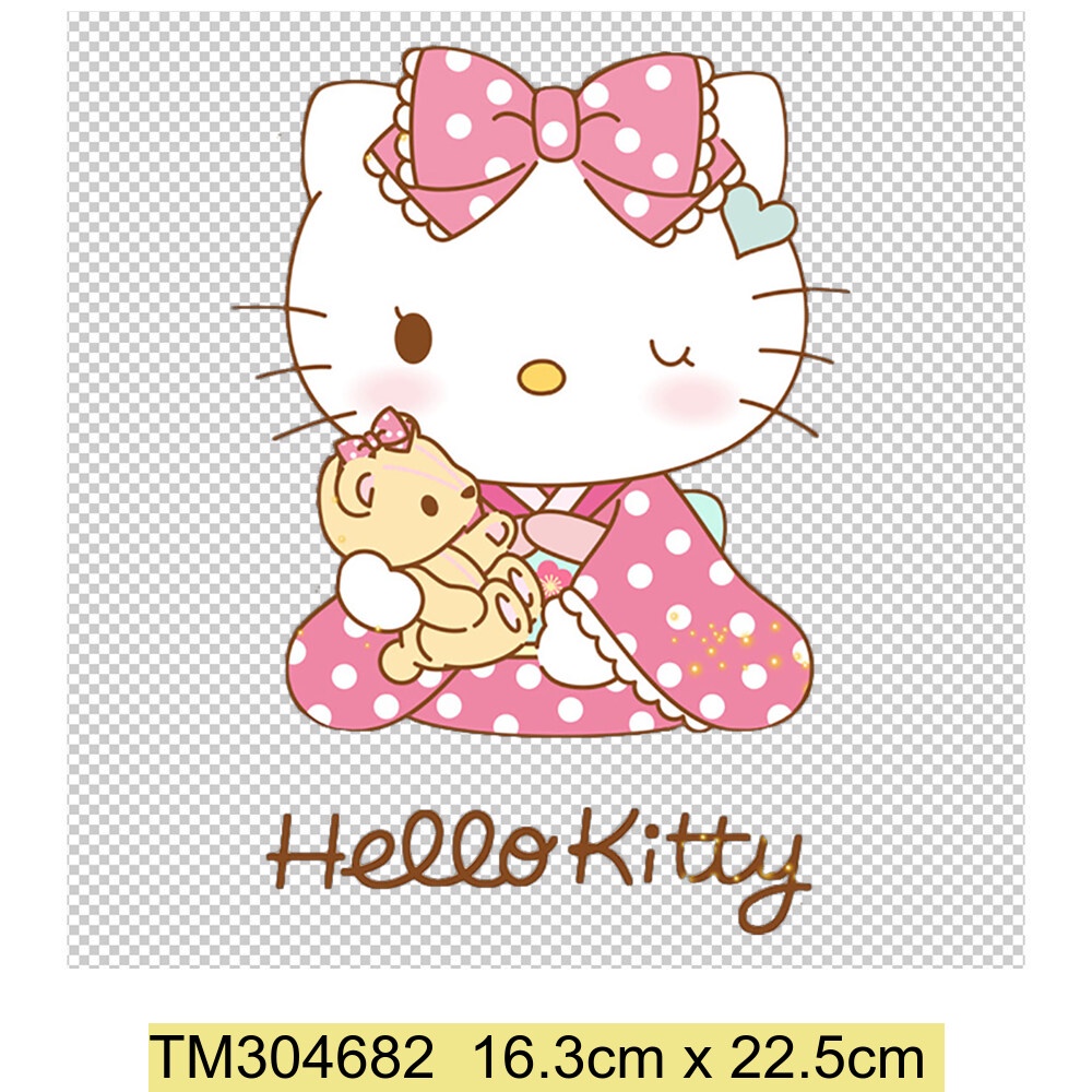 Cinnamoroll Miếng Dán Ủi Quần Áo Truyền Nhiệt Họa Tiết Hoạt Hình melody Dễ Thương diy